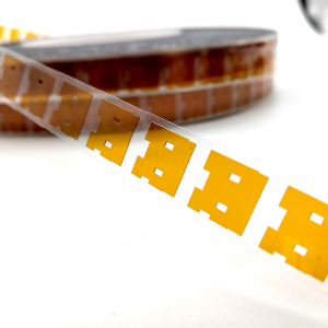 High Temperature Die Cutting Kapton Discs With Wishbone For PCB Resistance