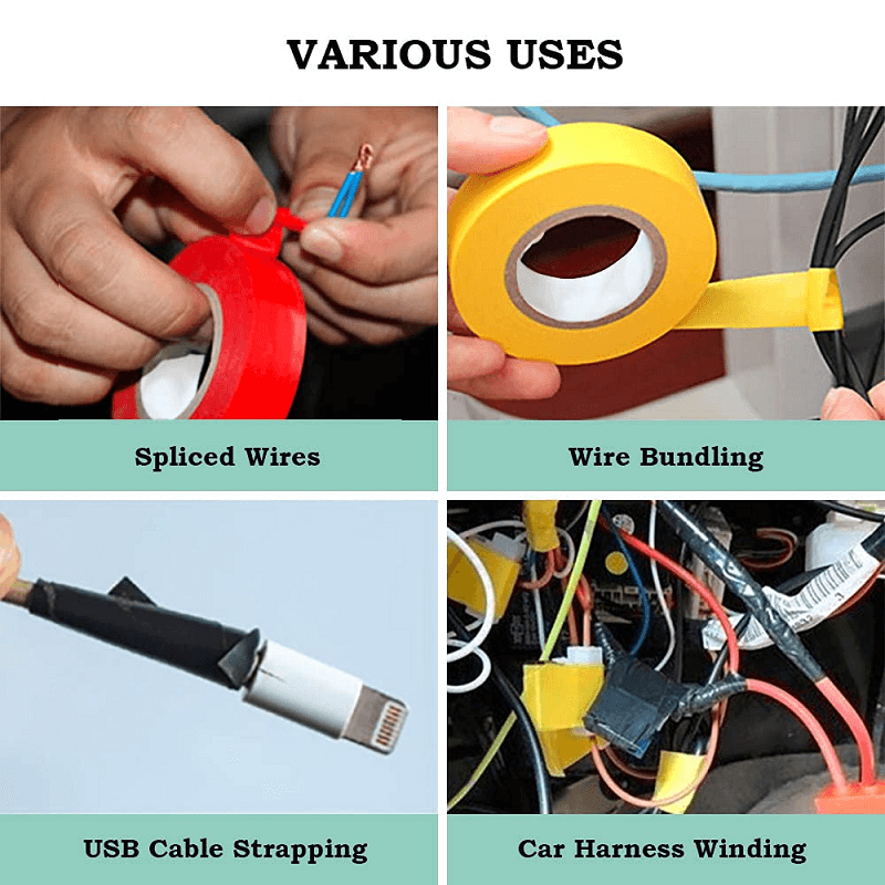 high quality pvc insulation tape application